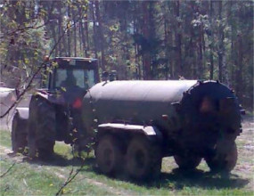 Bardzo stara szambiarka